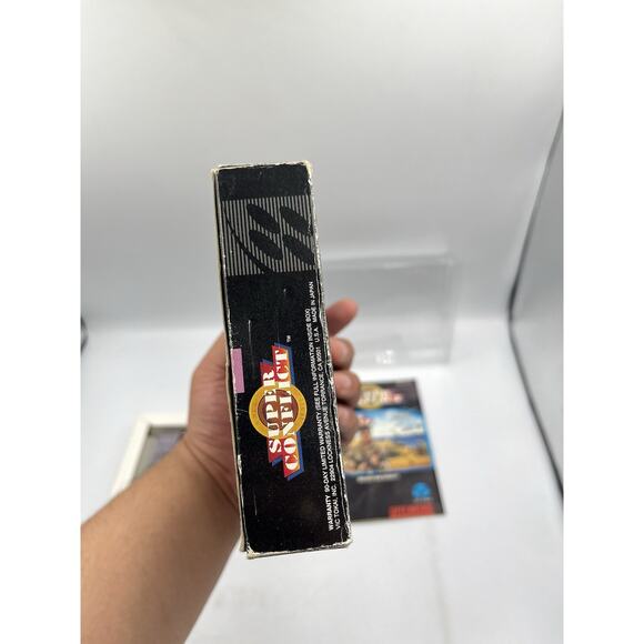 Super Conflict Complete In Box with Manual Super Nintendo - Picture 12 of 16